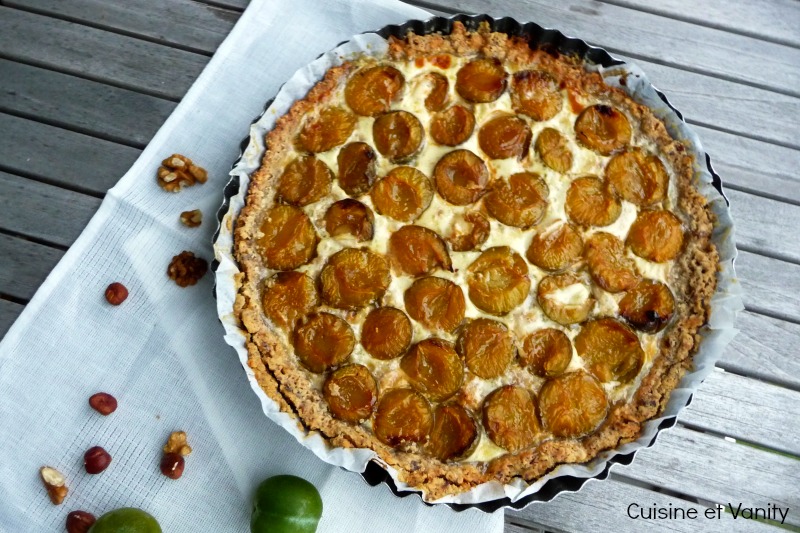 Tarte à la Reine Claude | Cuisine et Vanity