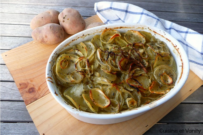 Pommes de terre boulangères au thym | Cuisine et Vanity
